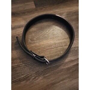 Hanks Belts The Premier Full Grain Black English Bridle Leather Belt Size 38